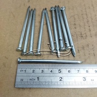 WHITE CONCRETE WALL NAILS 7.5CM LENGTH 7.5 CM 75MM 75 MM 3 IN 3 INCH INCH