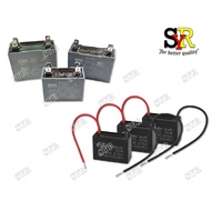 Fan Capasitor Motor Capacitor Fan CBB61 (4 pin) capacitor 1UF-8UF