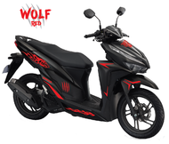 3M Reflective for Honda Click Body Decal (wolf Design)