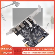 1buycart USB3.2 PCIE Expansion Card PCIe USB 3.2 Type C Adapter with 2 Ports and Interface for 7/8 /