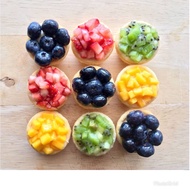 Fruit tart/blueberry tart/chocolate tart