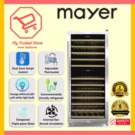 Mayer 92 Bottles Dual Zone (MMWC92MAG) Wine Chiller / Wine Cellar