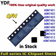 1-5PCS AON7401 AON7402 AON7403 AON7406 AON7407 AON7408 AON7409 AON7410 AON7412 AON7400A QFN-8 Wholes