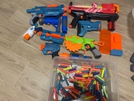 Nerf 玩具槍連配件彈匣