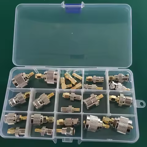 JXRF SMA BNC UHF To SMA SMB MCX MMCX BNC TNC UHF N F Type SO239 PL259 RF Coaxial coax Adapter Connec