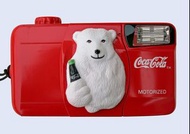 Vintage CocaCola Polar Bear CameraMade in 1999 35mm camera 絕版可口可樂北極熊相機