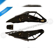 BODY BELAKANG SUPRA X 125/COVER BODY SUPRA X 125 07 HITAM + COVER STOP