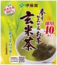 伊藤園香茶玄米茶茶包40包