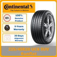 225/45R20 Continental UC6 SUV Runflat *Year 2020/2021