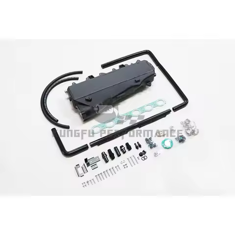 KUNGFU PERFORMANCE Aluminum Black cast B M W Gen2 B58 G series G20 G22 G30 Intake Manifold with Port