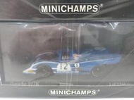 MINICHAMPS 1/43 Porsche 917K No 12 賽車 (藍色)