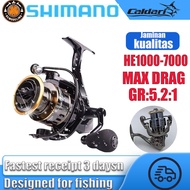 Shimano reel❗❗ Daiwa Fishing Spinning Reel Metal Spool Pancing Braking Force Mesin Casting Murah Fishing reel spinning