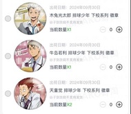 排球少年上校徽章