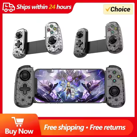 BSP-D6 Mini Stretchable Game Controller with Hall Trigger Vibration Joystick For Switch/Android/IOS/