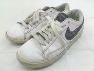 ◇ NIKE W BLAZER LOW SE DA4934-100 ローカットスニーカー シューズ サイズ24cm ホワイト グレー レディース P 【中古】