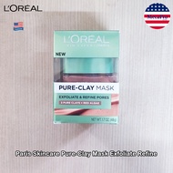 LOréal® Paris Skincare Pure-Clay Mask ลอรีอัล ปารีส มาส์กโคลน มาส์ก บำรุงผิวหน้า