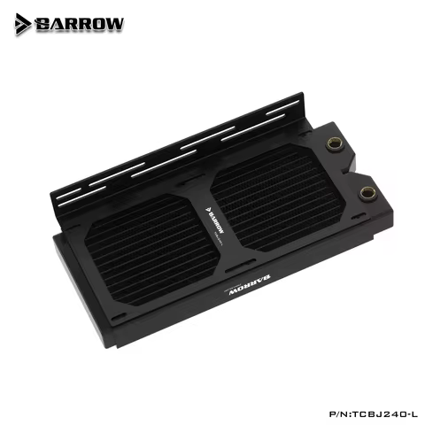 BARROW 240/360mm Radiator Bracket / Metal Flat Bracket / Water Coolant Tank Fan Bracket / size 12cm 