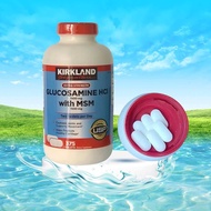 ( Date 2028) Viên khớp Glucosamine HCl 1500mg With MSM 1500mg Kirkland lọ 375 viên