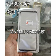 Gorilla Glass Lcd Glass+Oca Asus Rog Phone 5