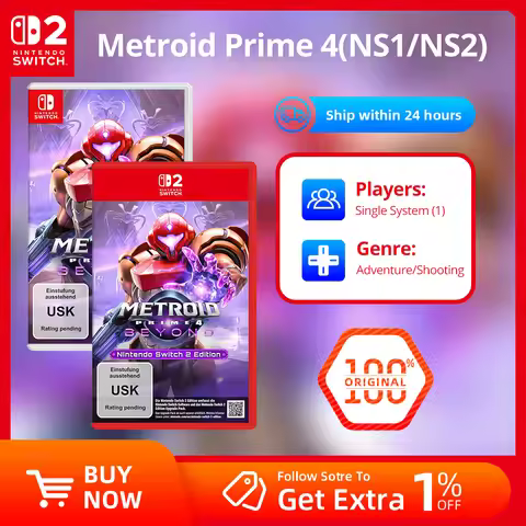 Nintendo Switch Game Deals - Metroid Prime 4 - Original Physical Game Card for NS1/NS2