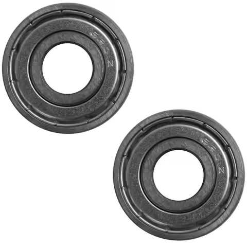 2X 6201Z Deep Groove Ball Bearing Metal 12 x 32 x 10 mm Sealed