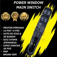 POWER WINDOW MAIN SWITCH AUTO UP & AUTO DOWN PROTON PERDANA V6