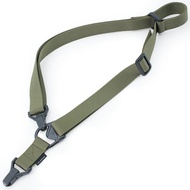 Tactical Nylon Shoulder Strap Single Point Double Point MS3 Task Switchable Webbing Sling for Bags A