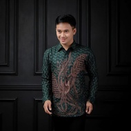 PROMO!!- Kemeja Batik MOTIF Sekar Jagad Putih Batik Pria Kemeja Batik Lengan Panjang Terlaris Kemeja