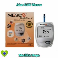 Alat Nesco Multicheck 3in1 GCU Tes Gula Darah, Kolesterol &amp; Asam Urat