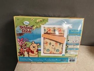 🌈🌈5尺加大，齊4件套🌈🌈全新 disney Winnie the pooh 迪士尼 小熊維尼 床單 枕頭袋 被袋