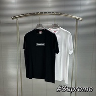 Supreme T-shirts Futura聯名款未來標語WEEK1 FUTURA BOX LOGO TEE 字母Logo印花圓領休閒短袖T恤男女同款