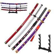 40" Roronoa Zoro Samurai,4 Piece Set,Kitetsu,Wado Ichimonji,Shusui,Yama Enma,for Cosplay,Collection,
