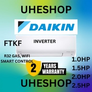 DAIKIN R32 WALL MOUNTED AIR COND INVERTER FTKF FTKF25B FTKF35B FTKF50B FTKF71B 1HP 1.5HP 2HP 2.5HP W