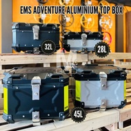 EMS ADVENTURE ALUMINIUM TOP BOX INCLUDE INNER PADDING &amp; REFLECTOR