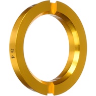 KYO-EI U7354 HUB CENTRIC RING 2.9 inches (73 mm) / 2.1 inches (54 mm), Includes Brim, Aluminum/Gold 