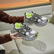 Paris dad shoes high thick sole casual breathable mesh sneakers dad shoes height increase Paris dad 