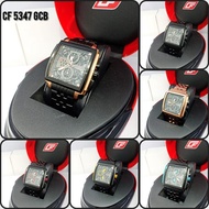 JAM TANGAN SPORT PRIA CHRONOFORCE CF5347G ORIGINAL STAINLESS + RUBBER TAHAN AIR KACA CRYSTAL