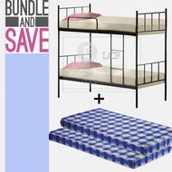 Local seller! Double decker metal bed + mattress deal ! Free delivery &amp; installations! NO GIMMICKS!