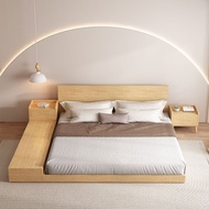 Single Belt Japanese Style Low Cabinet Rental Room Floor-length Bed Bed Bed Frame Double Table Loft 
