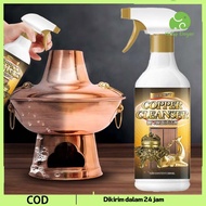 Brass Cleaning Liquid 500ml Brass Metal Cleaner Rust Prevention Copper Brass Cleaner
