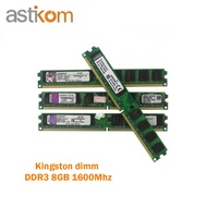 RAM dimm Kingston HM DDR3 8GB 1600Mhz RAM PC DDR3 8GB | By Astikom