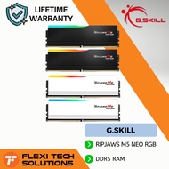 Flexi Tech G.SKILL Ripjaws M5 Neo RGB DDR5-6000MHZ 64GB Intel XMP / AMD EXPO - Black & White
