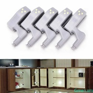 💡New💡Auto Sensor On/Off Wardrobe LED Night Light Hinge Cabinet Cupboard Kitchen Door Lamp Lampu Almari