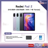 Xiaomi Redmi Pad 2 (4GB+128GB/8GB+256GB) | 4G & Wifi Version Tablet | Original Malaysia New Set