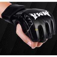 MMA Boxing Gloves Open Finger Sports Gloves UFC Boxing Fighting Sparring Trainning