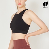 Arokaya Sports Bra  เสื้อออกกำลังกาย สปอร์ตบรา รองรับแรงกระแทก มีฟองน้ำถอดออกได้ รุ่น Zoey - AB2101
