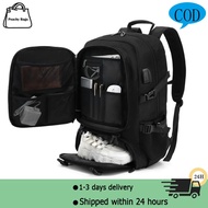 50-80L large capacity waterproof travel backpacks laptop bags, independent shoe bin sports Hiking ba