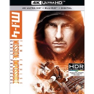 PRE ORDER MISSION IMPOSSIBLE 4 4K BLU RAY + STANDARD BLU RAY + DIGITAL NEW SEALED ORIGINAL 2 DISC US IMPORT TOM CRUISE