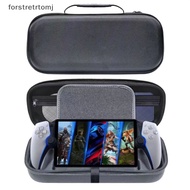 forstretrtomj Portable Case Bag For PS5 Portal Case EVA Hard Travel Carry Storage Bag For Sony PlayStation 5 Portal Handheld Game Console Bag EN