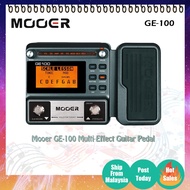 Mooer GE100 Multi-Effects Guitar Pedal With UK Adapter
